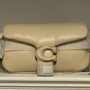 Coach Pillow Tabby 18 in Ivory NWT